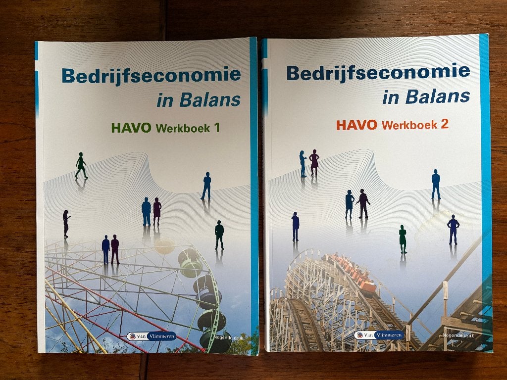 Bedrijfseconomie in balans; HAVO Werkboek 1 en 2, Boeken, Ophalen of Verzenden, Zo goed als nieuw, HAVO, Bedrijfseconomie of M&O