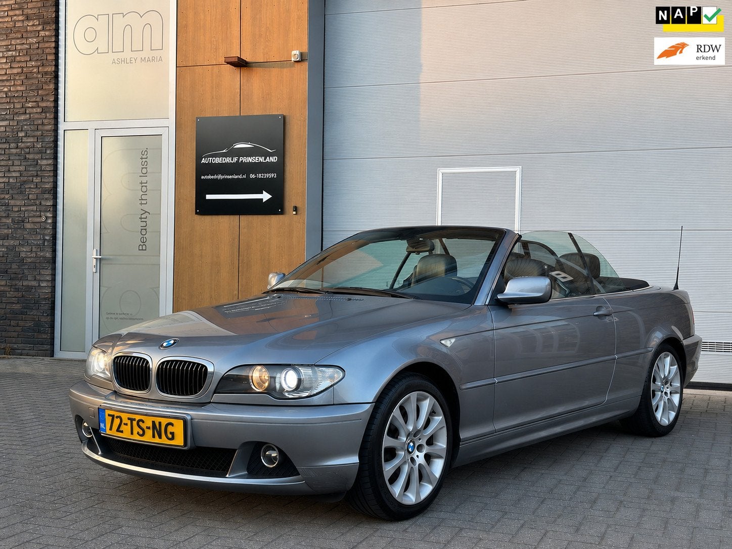 BMW 3-serie Cabrio 318Ci | nieuwe distributieketting |, Auto's, BMW, 13 km/l, Achterwielaandrijving, 4 cilinders, 4 stoelen
