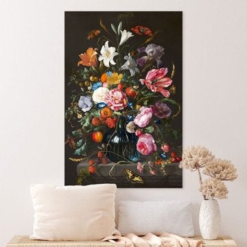 Schilderij HIP ORGNL Vaas met bloemen, Ophalen of Verzenden