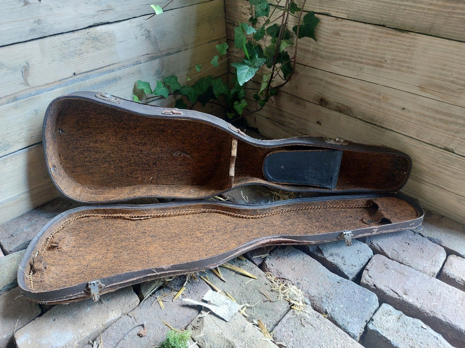 Vintage Vioolkoffer - Sluitingen werken, geen sleutels, Ophalen of Verzenden, Gebruikt, Viool of Altviool
