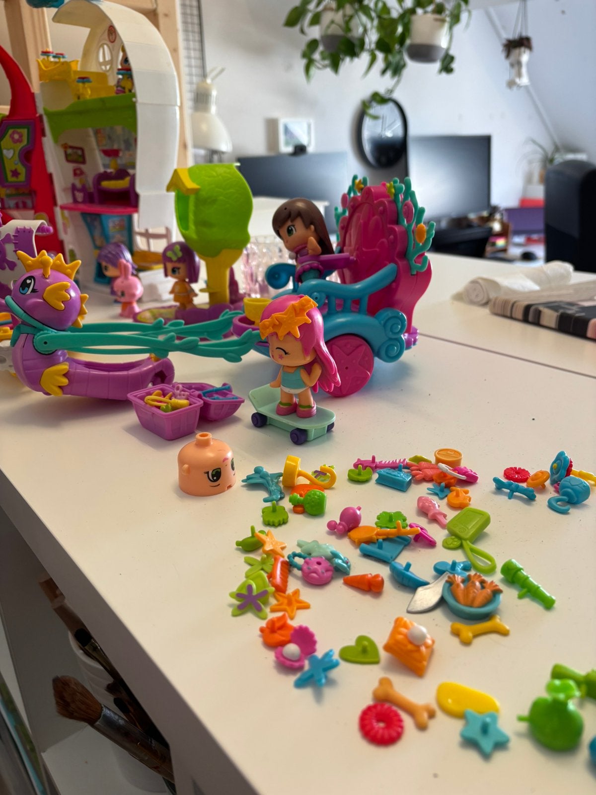 Piny pon speelgoed, Ophalen, Gebruikt, Poppenhuispop