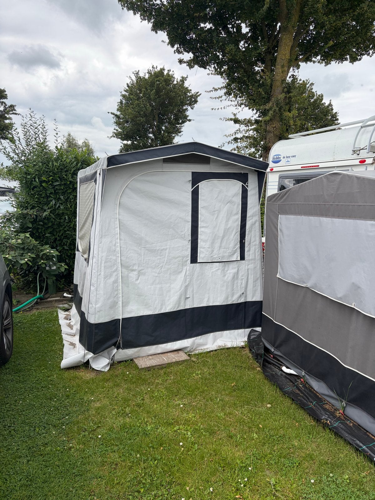 Schuurtent voor caravan of camping, Ophalen, Gebruikt