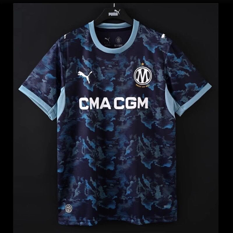 Marseille Uitshirt 26/27, Ophalen, Nieuw, Blauw