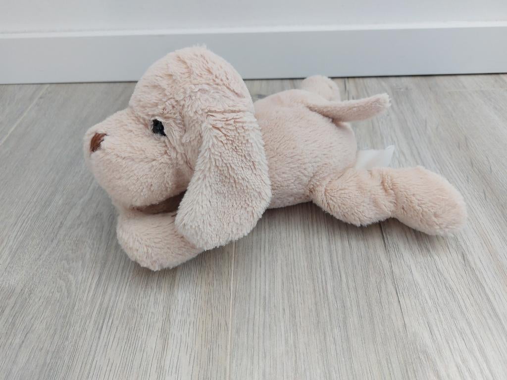 Knuffel hulphond hond bruin Flip magneet K9639, Ophalen of Verzenden, Zo goed als nieuw, Hond