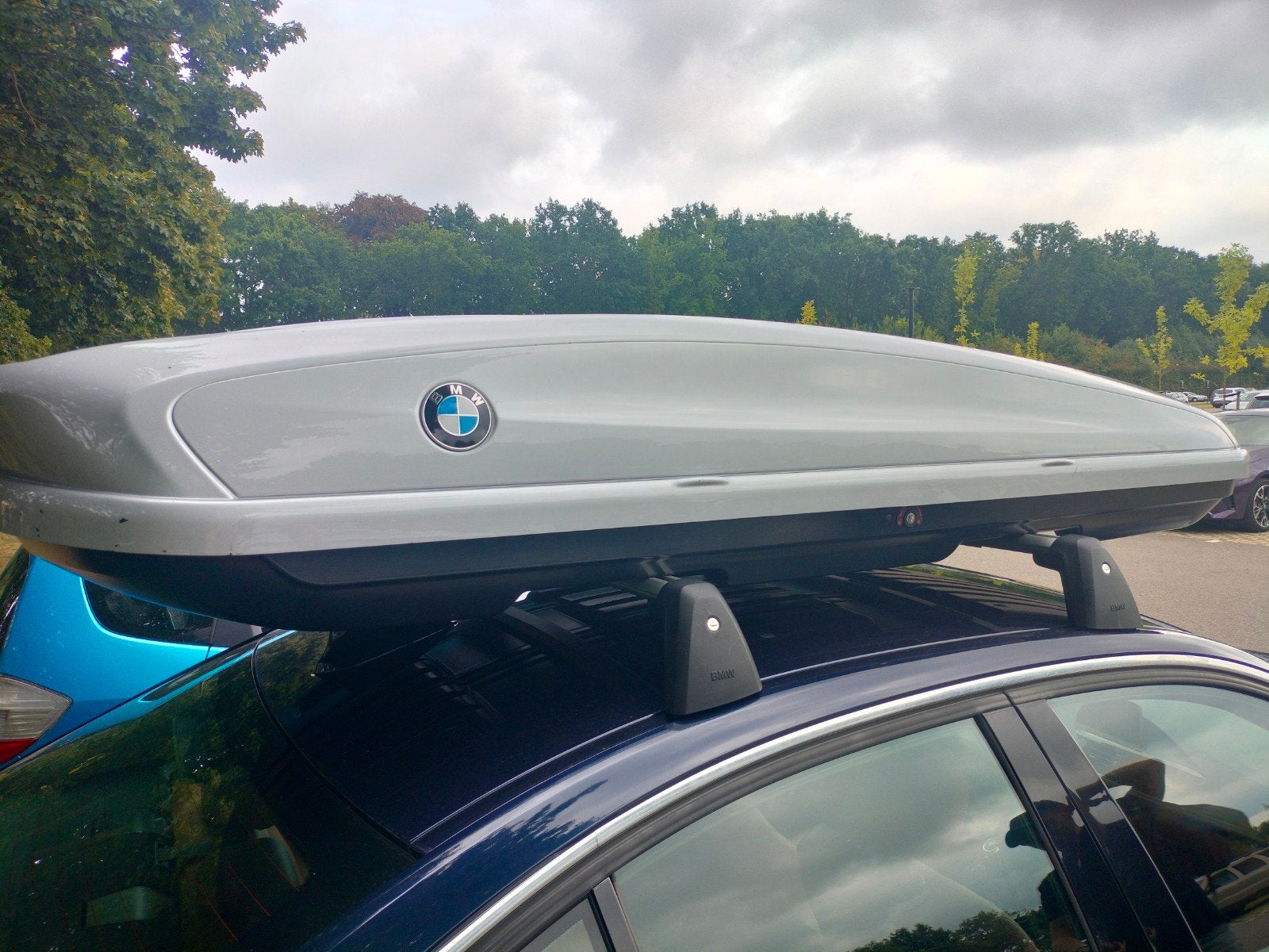 BMW dakkoffers, Auto diversen, Dakkoffers, Ophalen of Verzenden, Gebruikt