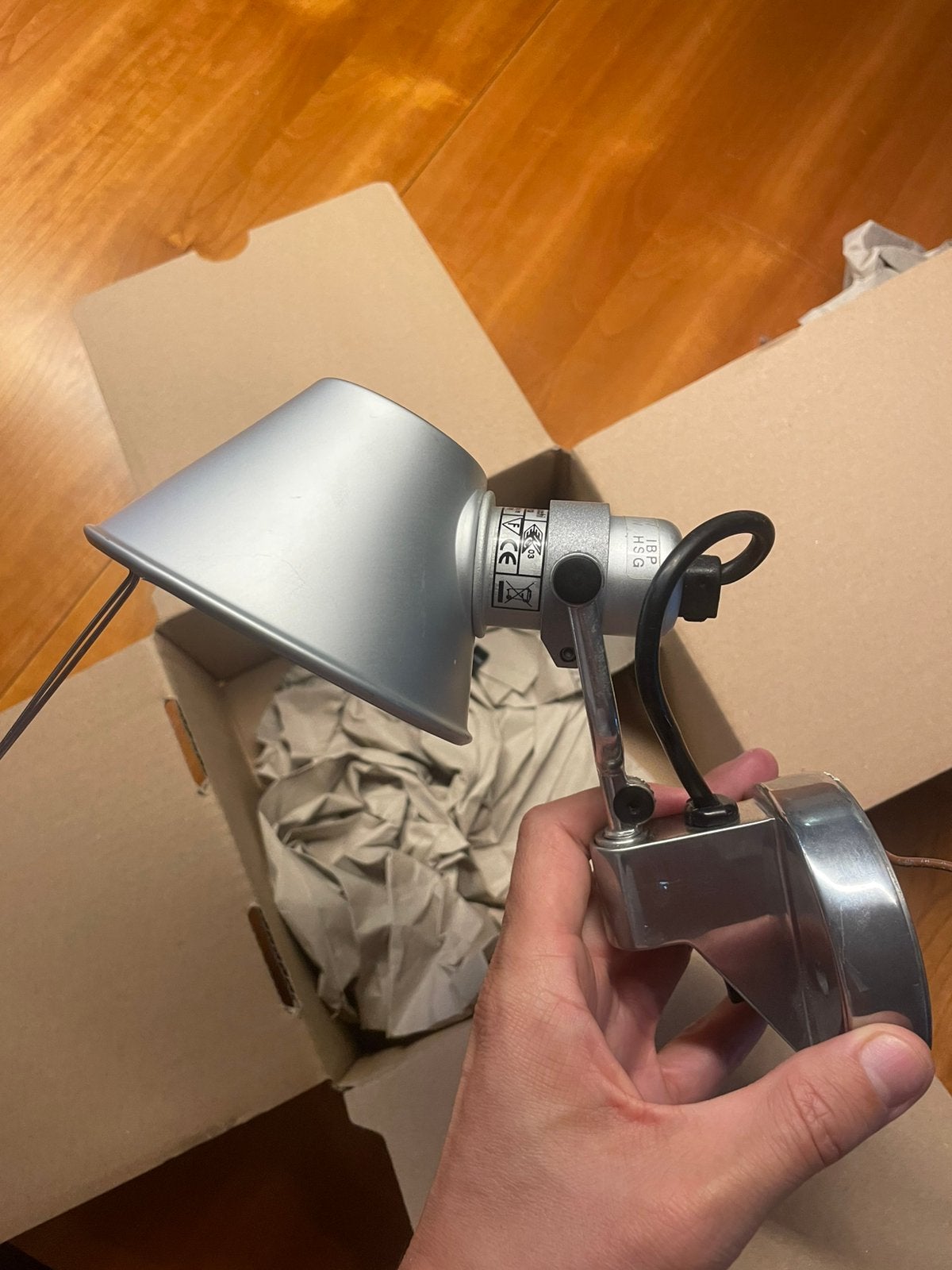 Artemide Tolomeo Micro Faretto wandlamp, Ophalen of Verzenden, Zo goed als nieuw, Overige typen