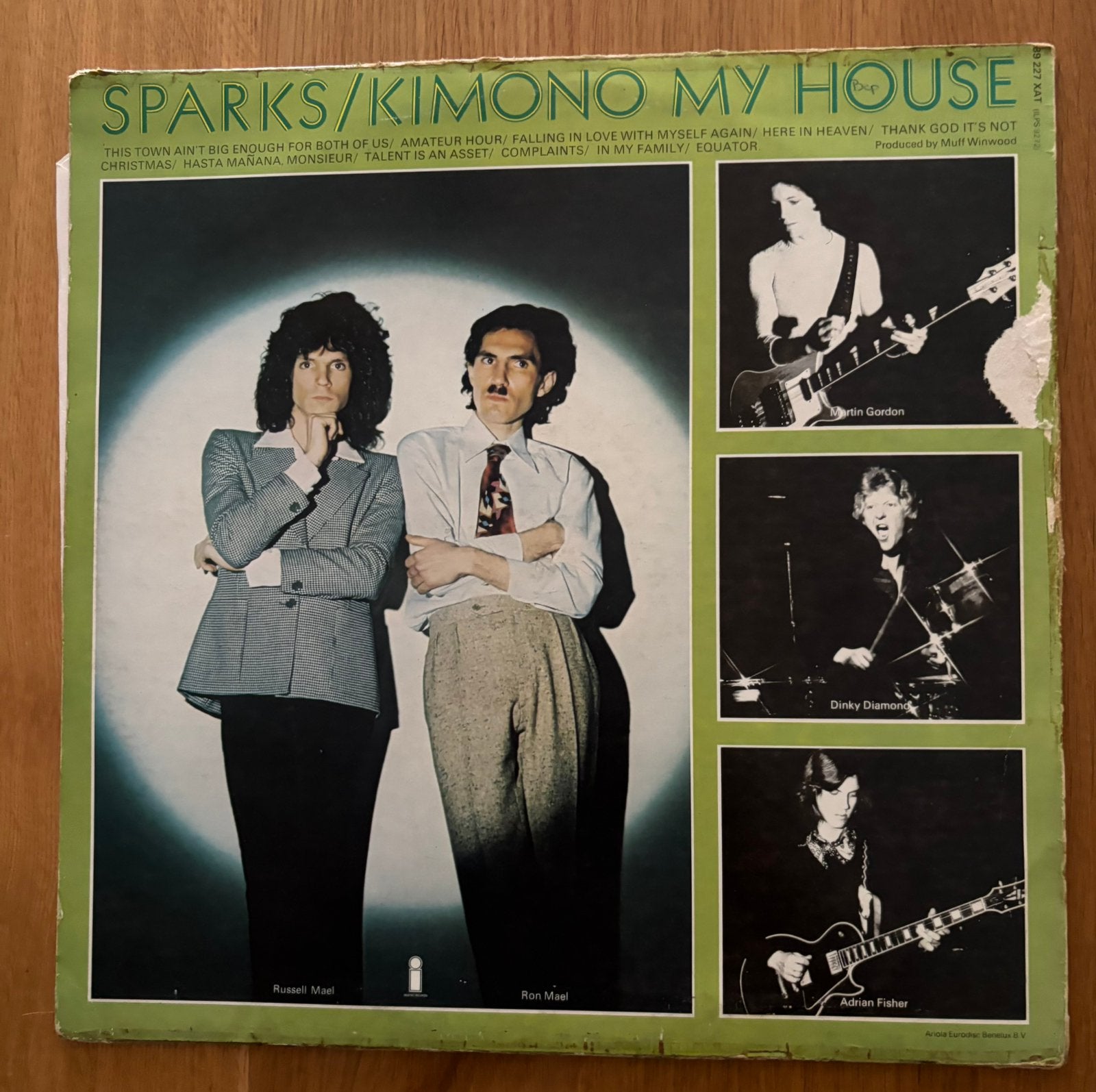 Sparks  Kimono my house  lp vinyl, Ophalen of Verzenden, Gebruikt, 12 inch, Poprock