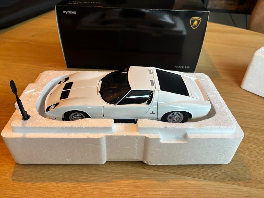 Lamborghini Miura, Ophalen of Verzenden, Zo goed als nieuw, Kyosho