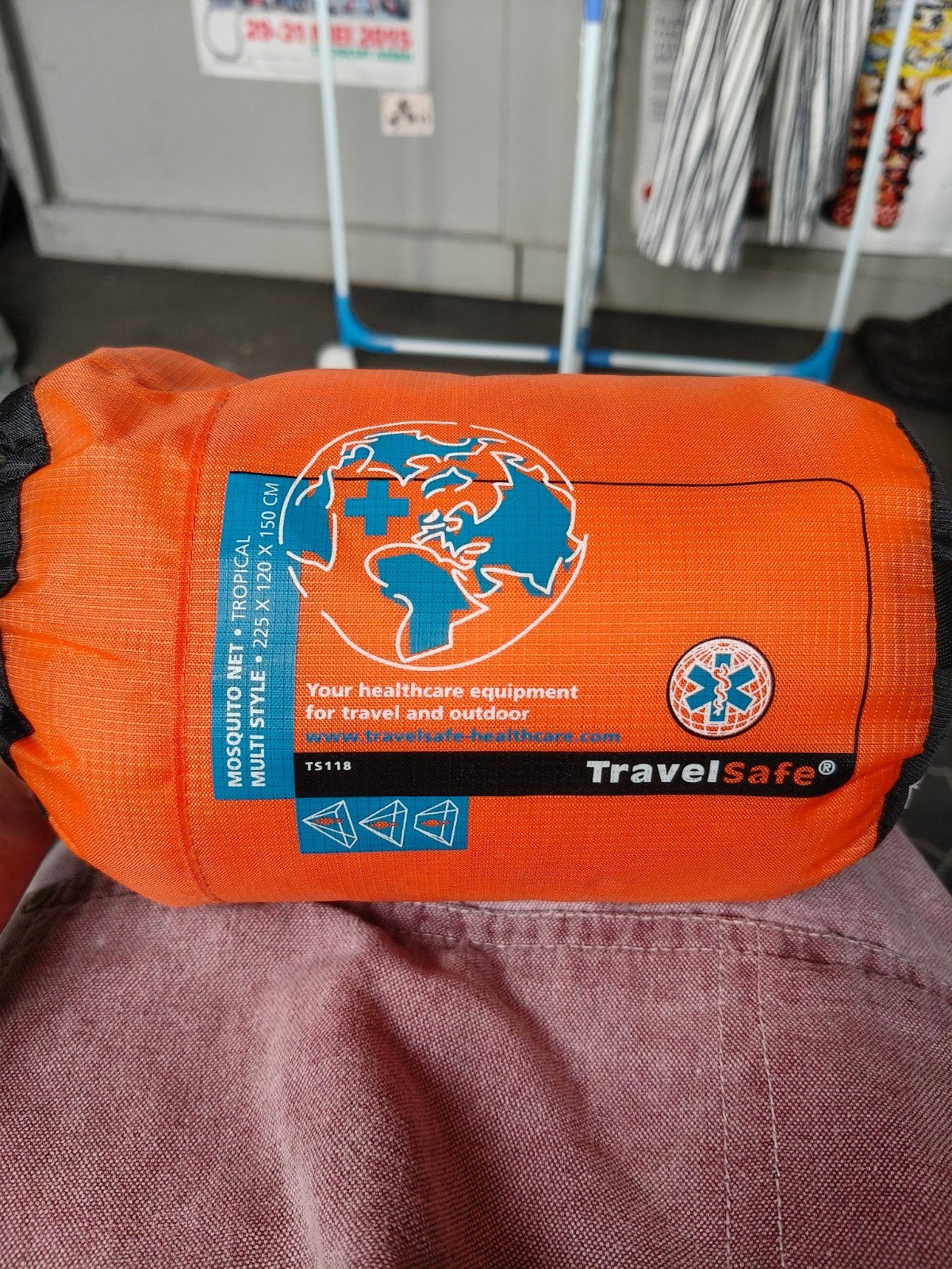muskieten klamboe, tropisch TravelSafe, Ophalen of Verzenden