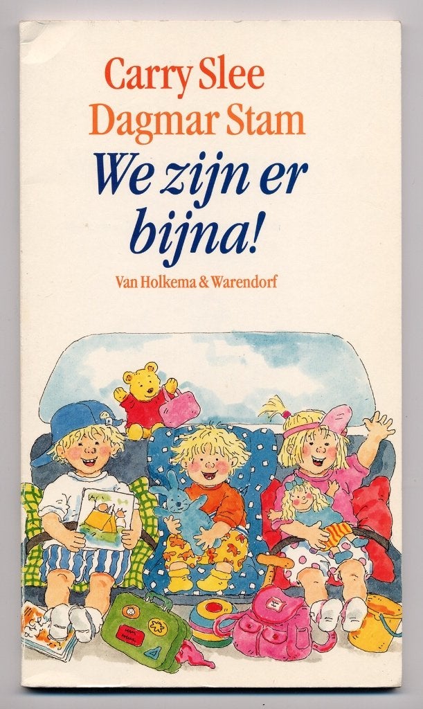 We zijn er bijna! - Carry Slee - Dagmar Stam - vakantie kind, Carry Slee & Dagmar Stam, Fictie algemeen, Jongen of Meisje, Nieuw