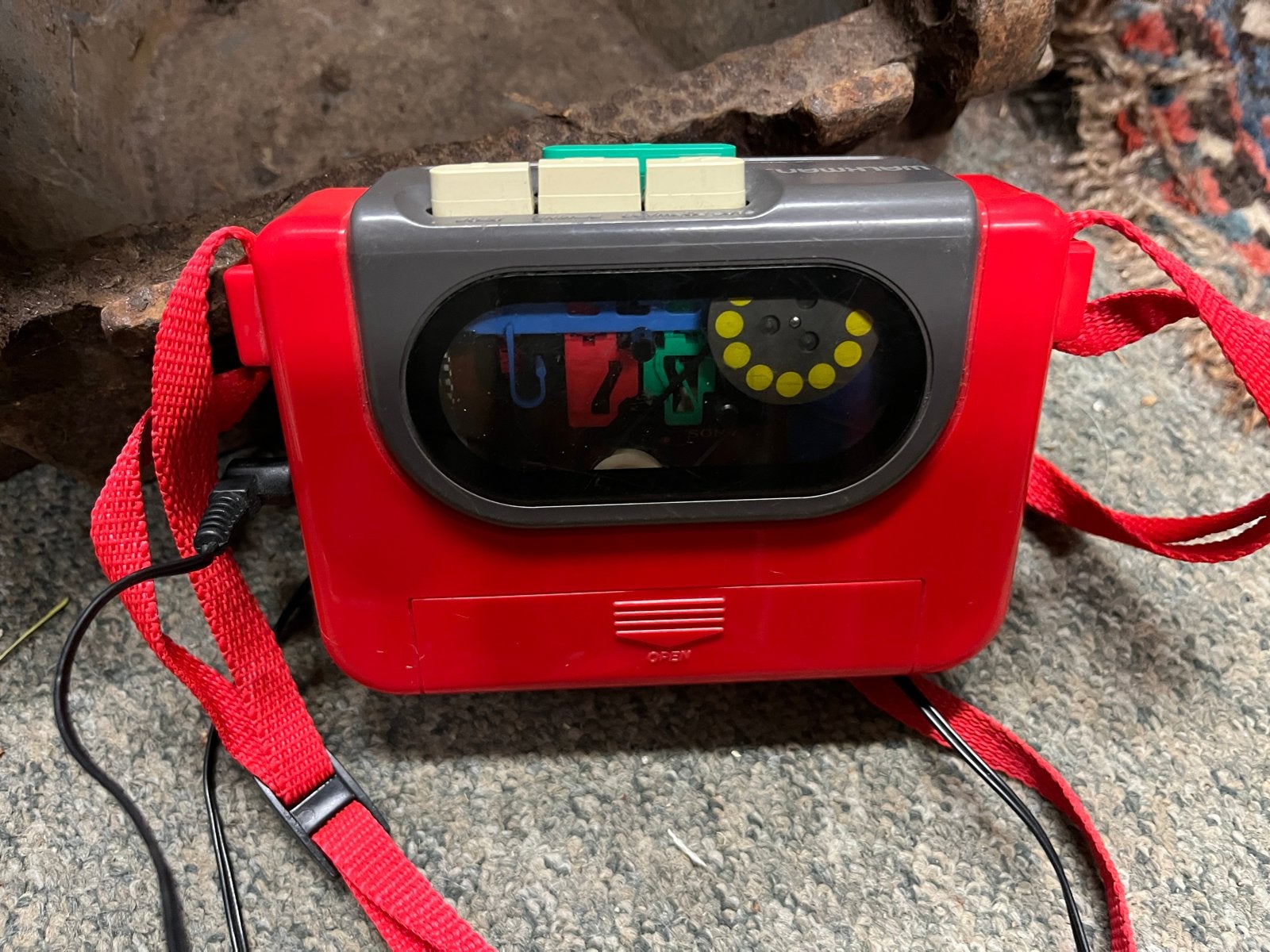 Vintage My First Sony Cassetterecorder - Rood, Walkman, Sony, Ophalen of Verzenden, Sony