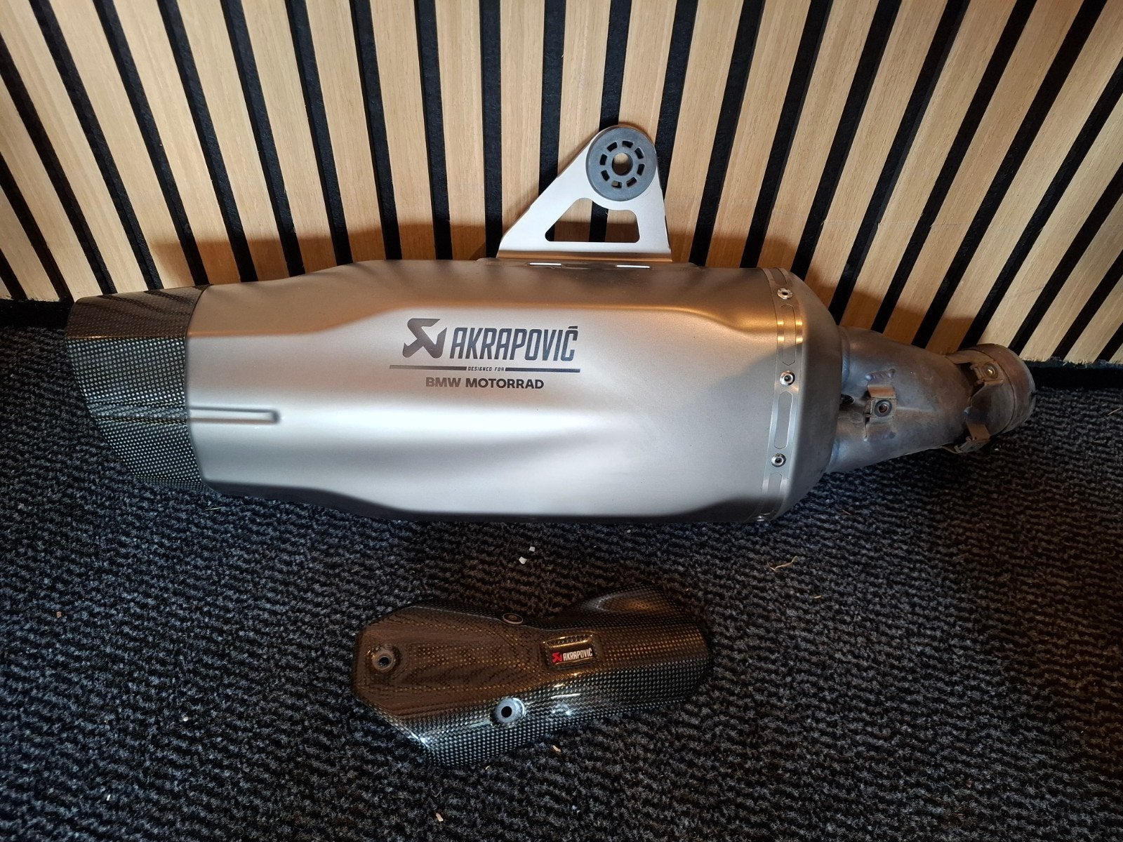 Akrapovic demper  BMW R 1250 GS (Adventure) 1200 GS GSA, Ophalen of Verzenden, Gebruikt
