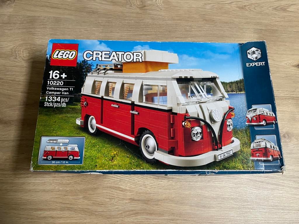 Lego T1 bus 10220, Ophalen, Zo goed als nieuw, Complete set, Lego