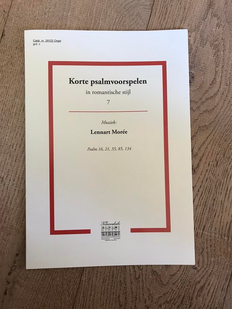 Bladmuziek klavarskribo Lennart Moree, Ophalen of Verzenden, Nieuw, Religie en Gospel, Orgel