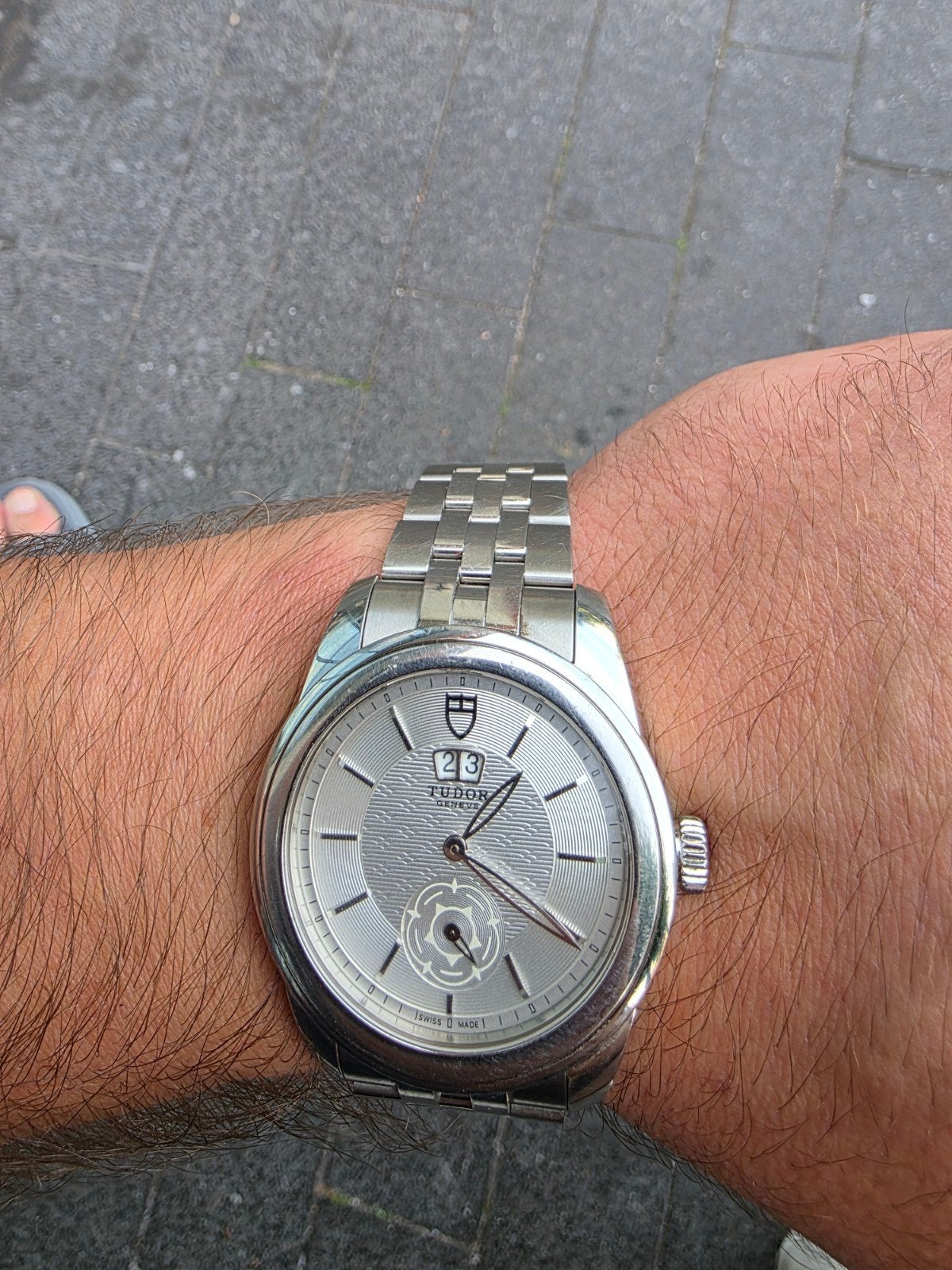 Tudor Glamour Double Date 57000, Ophalen of Verzenden