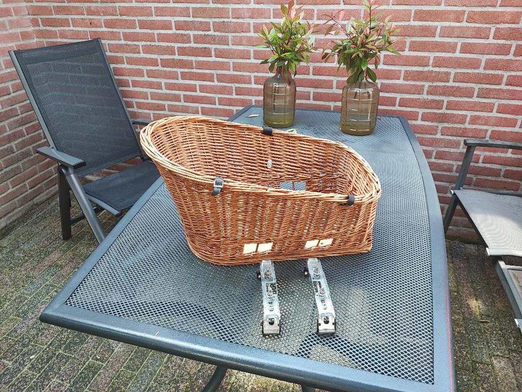 Fietsmand voor kleine hond., Ophalen of Verzenden, Gebruikt