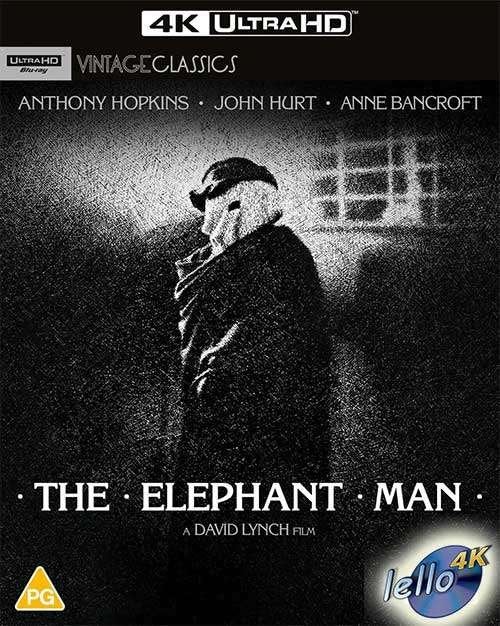 Blu-ray 4K: The Elephant Man (1980 Anthony Hopkins) UK nNLO, Cd's en Dvd's, Blu-ray, Ophalen of Verzenden, Nieuw in verpakking