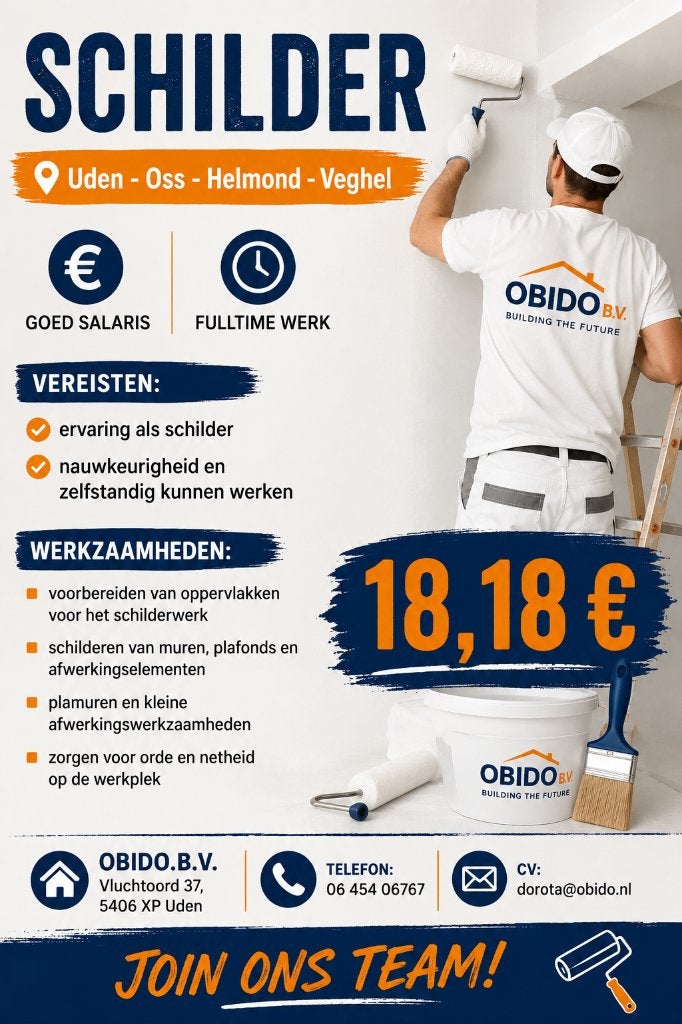 Schilder, 33 - 40 uur, Overige niveaus, Starter, Overige vormen