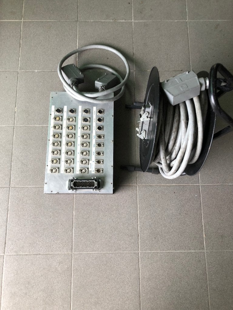 Multicore op haspel met stagebox 30 meter 24/6/2, Muziek en Instrumenten, Kabels en Stekkers, Ophalen, Gebruikt, Apparatuur