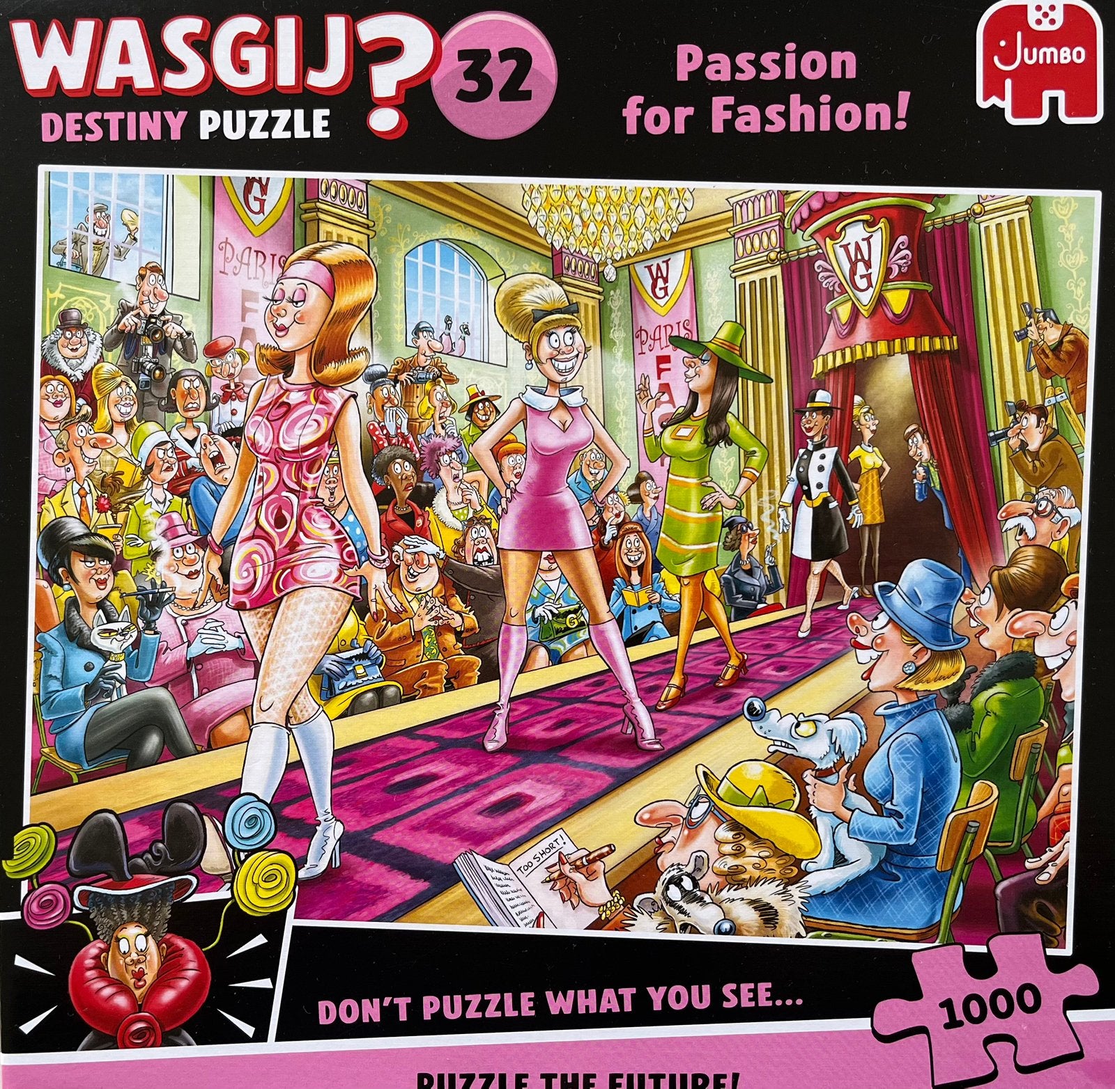 Wasgij puzzel Destiny nr 32, Ophalen, 500 t/m 1500 stukjes, Zo goed als nieuw