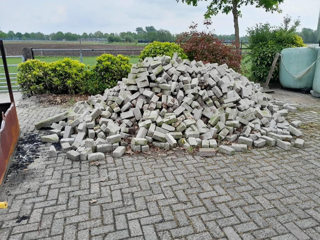 Klinkers GRATIS, Ophalen, Gebruikt, Beton, Klinkers