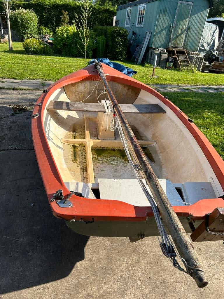 Leukothea zeilbootje., Watersport en Boten, Ophalen, Gebruikt, Minder dan 15 m², Overige typen