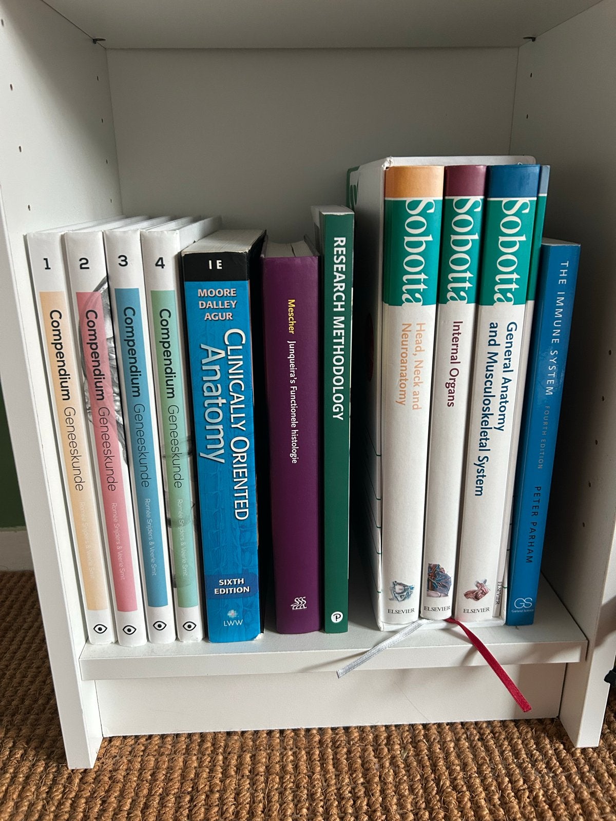 Geneeskunde studieboeken - Medicine studybooks, Ophalen of Verzenden, Beta, Zo goed als nieuw, WO