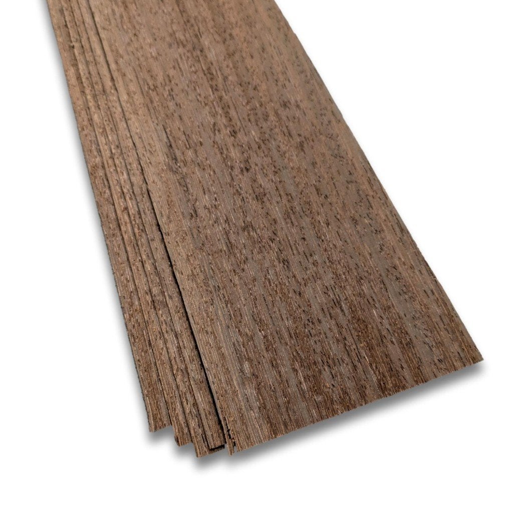 Wengé fineer | 5 vellen | 185x10 cm, -, -, Nieuw, Ophalen of Verzenden