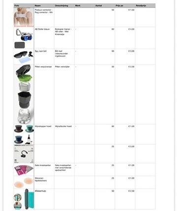 Foto 13 van E-commerce Voorraad 130+ Partijen Restpartijen Webshop Markt