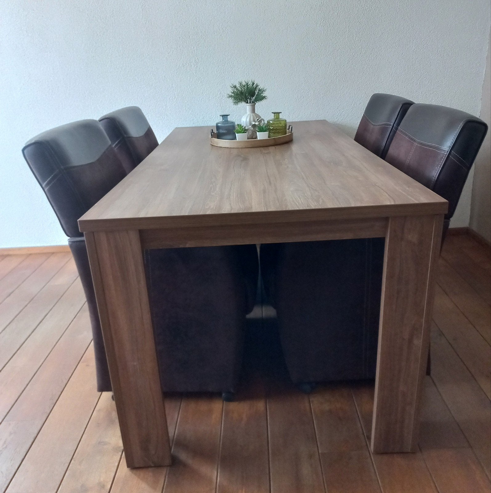 eettafel en stoelen, Ophalen, 4 tot 6 stoelen