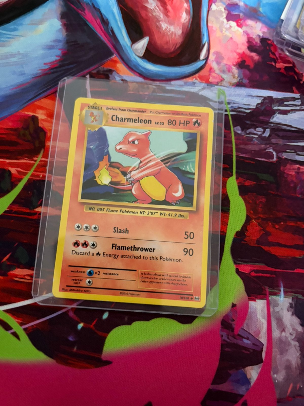 Charmeleon, Hobby en Vrije tijd, Verzamelkaartspellen | Pokémon, Ophalen, Zo goed als nieuw