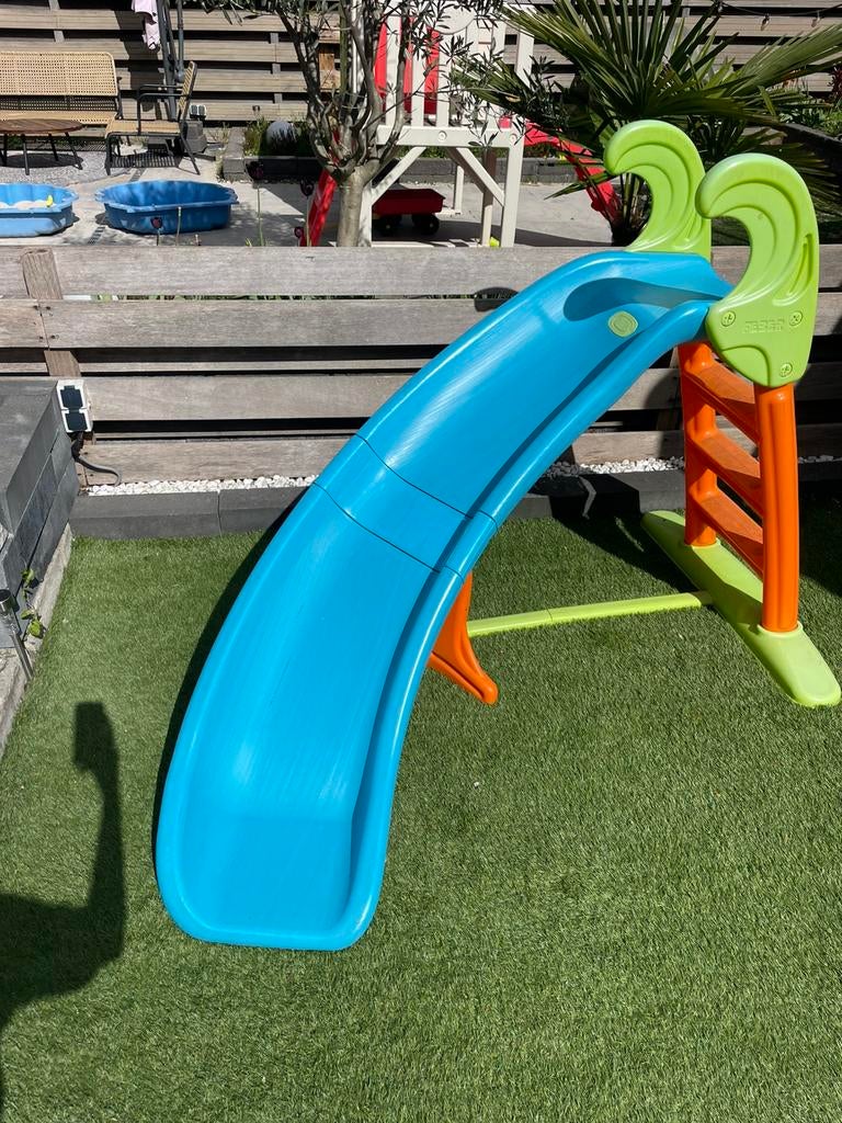 Feber curved waterglijbaan, Kinderen en Baby's, Speelgoed | Buiten | Speeltoestellen, Ophalen of Verzenden, Zo goed als nieuw