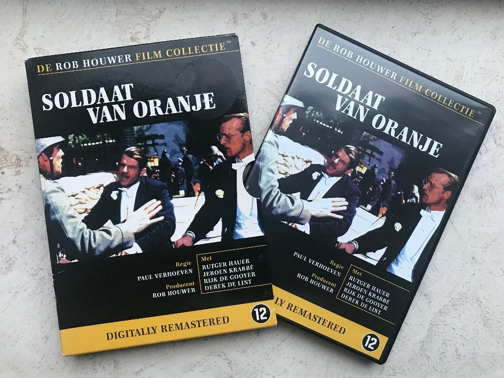 Soldaat van Oranje DVD met Rutger Hauer en Jeroen Krabbe, Cd's en Dvd's, Ophalen of Verzenden, Zo goed als nieuw, Actie en Avontuur