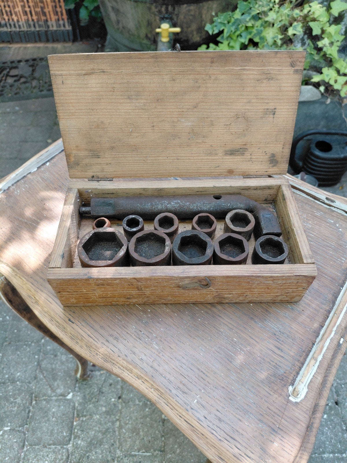 oude(vintige) doppenset, Ophalen of Verzenden
