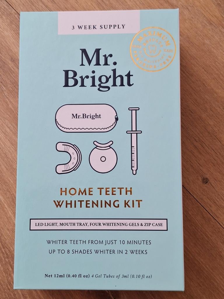 Mr Bright Home Teeth Whitening Kit - Nieuw!, Ophalen of Verzenden, Nieuw, Overige typen