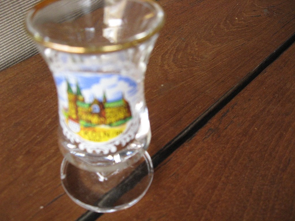 Glazen. verzamelen, Ophalen of Verzenden, Gebruikt, Borrel- of Shotglas