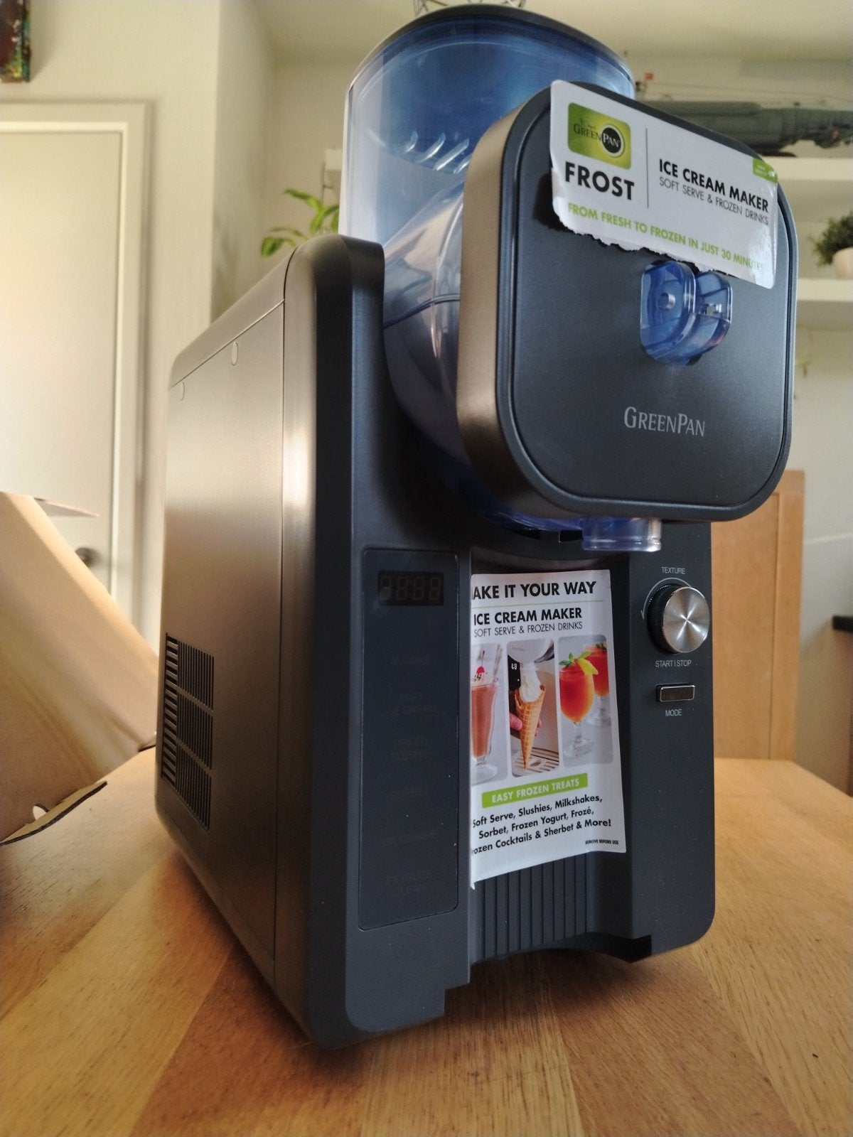 Greenpan frost ijsmachine zwart NIEUW!, Ophalen of Verzenden, Nieuw, Zelfvriezend
