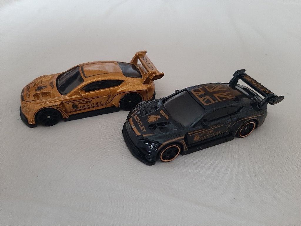 Hotwheels Bentley Continental setje., Ophalen of Verzenden, Nieuw, Auto