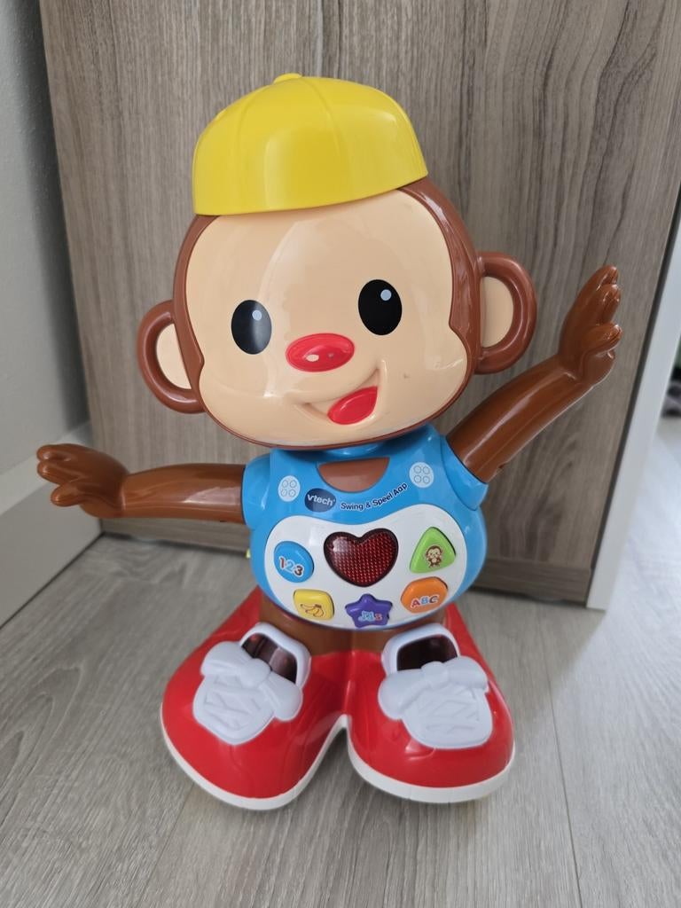 VTech Swing & Speel Aap - Interactief Speelgoed, Kinderen en Baby's, Speelgoed | Vtech, Ophalen of Verzenden, Zo goed als nieuw