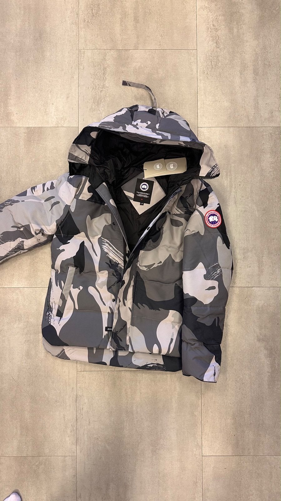 Canada Goose Crofton Puffer Camo Jas - Nieuw met labels, Ophalen of Verzenden, Nieuw, Maat 48/50 (M), Meerkleurig