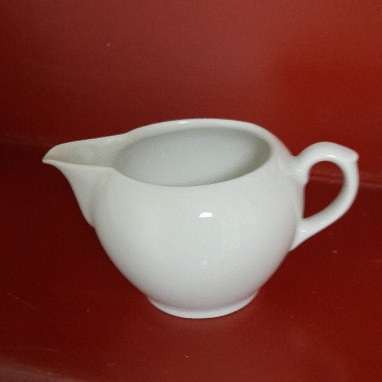 Kleine witte melkkan, Gebruikt, Overige typen, Ophalen of Verzenden, Overige stijlen