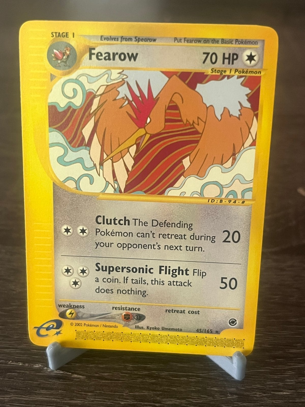 Fearow (45/165) - Expedition - NM, Ophalen of Verzenden, Zo goed als nieuw, Losse kaart
