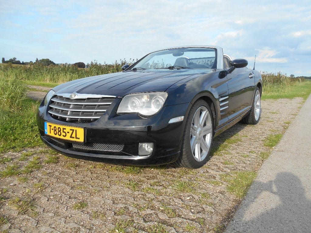 Chrysler Crossfire 3.2 V6 Automaat 2005 JAAR APK NETTE AUTO, Auto's, Automaat, Achterwielaandrijving, Cabriolet, Zwart