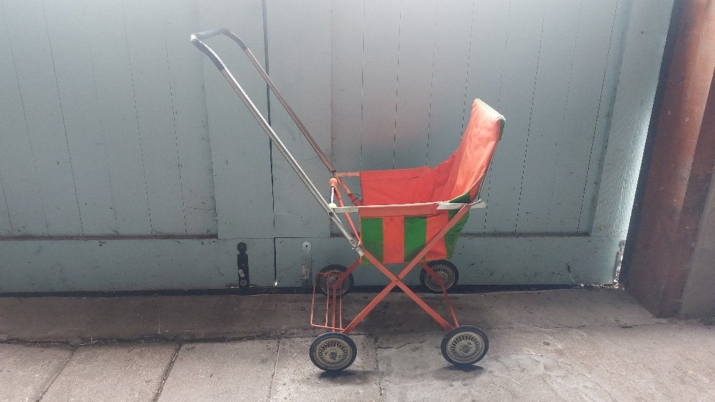 retro wandelwagen, Kinderen en Baby's, Kinderwagens en Combinaties, Ophalen of Verzenden, Gebruikt, Overige merken