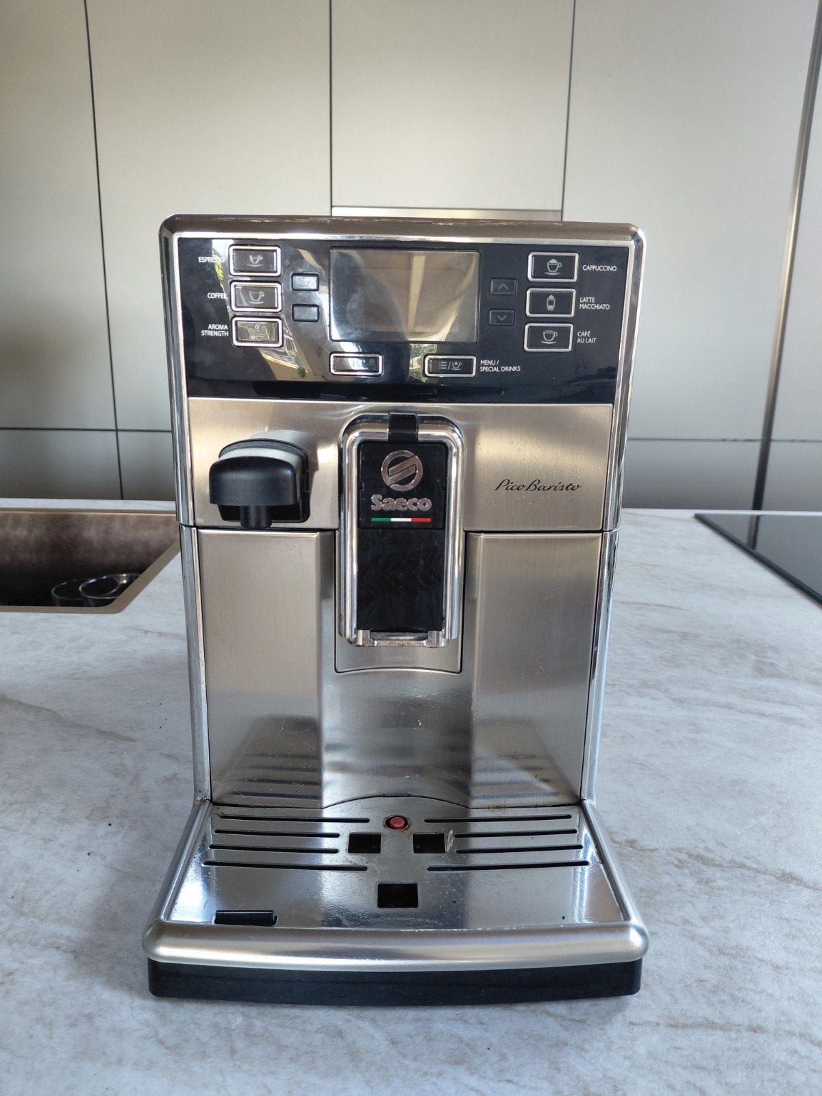 Saeco PicoBaristo koffiemachine, Witgoed en Apparatuur, Koffiezetapparaten, Ophalen, Zo goed als nieuw, Koffiemachine