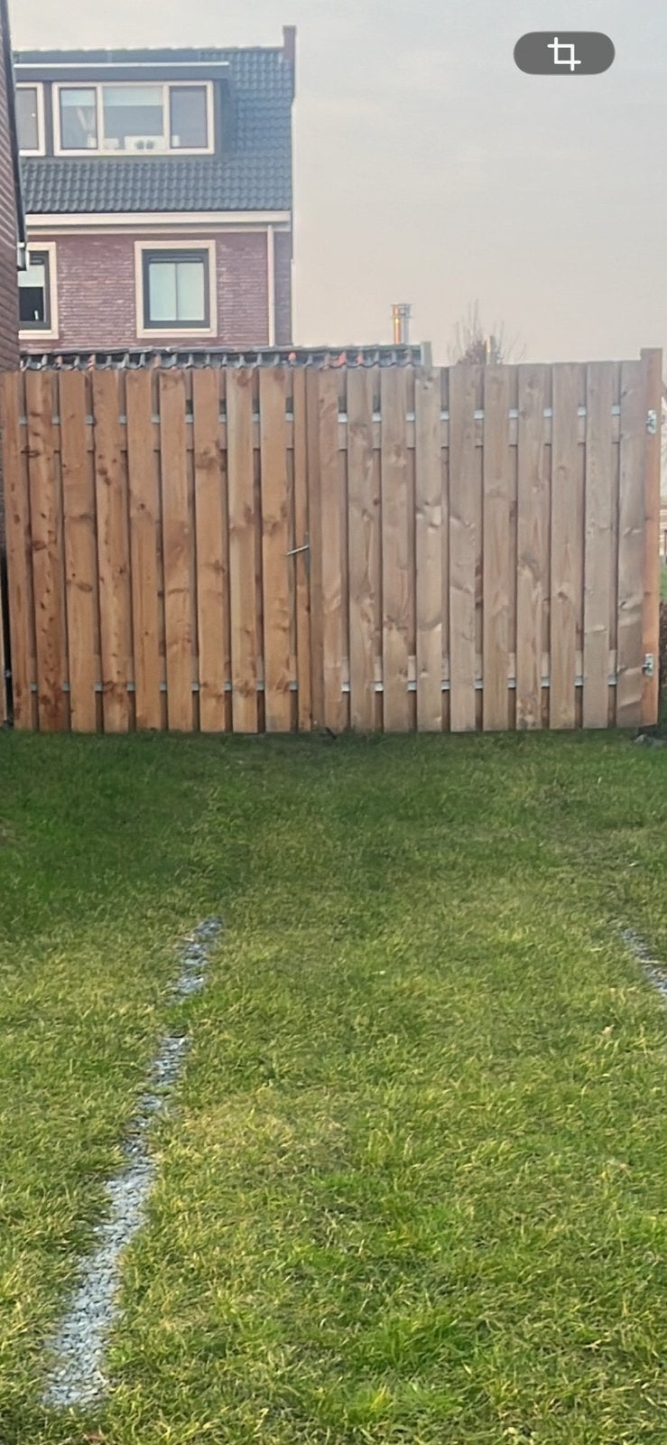 Houten poort - Gebruikt, Tuin en Terras, Ophalen, 3 tot 6 meter, Hout, 1 tot 2 meter