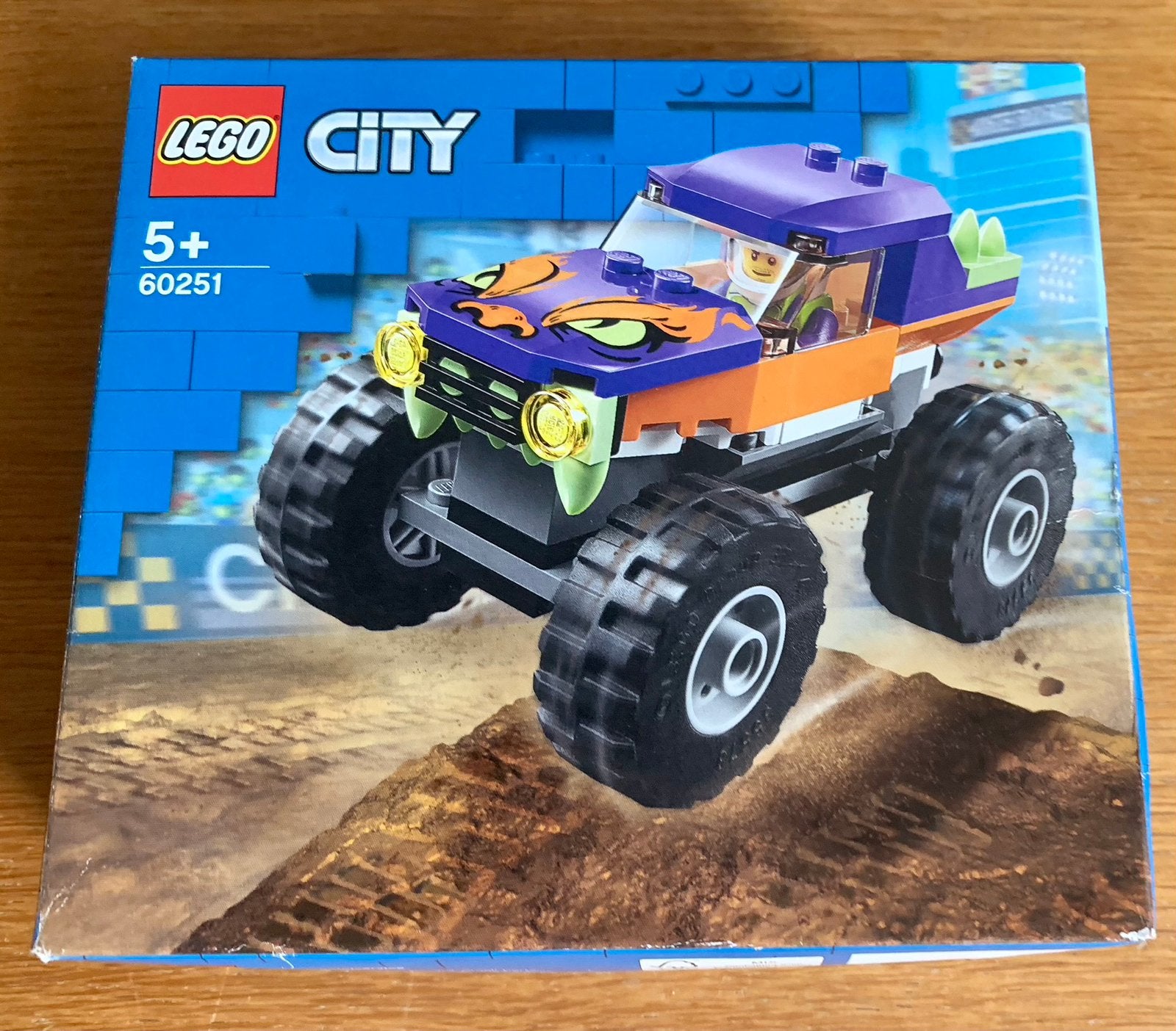 TE KOOP: Lego City Monstertruck 60251 ZGAN, Inclusief instructies, City, Lego, Ophalen of Verzenden