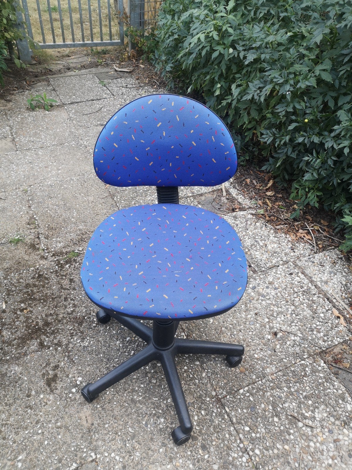 kinderbureaustoel, Ophalen, Gebruikt, Blauw