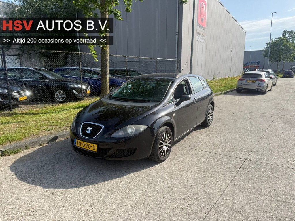 Seat Leon 1.6 Reference airco LM 4-deurs (Bak niet goed), Auto's, Seat, Elektrische ramen, Gebruikt, 4 cilinders, Leon