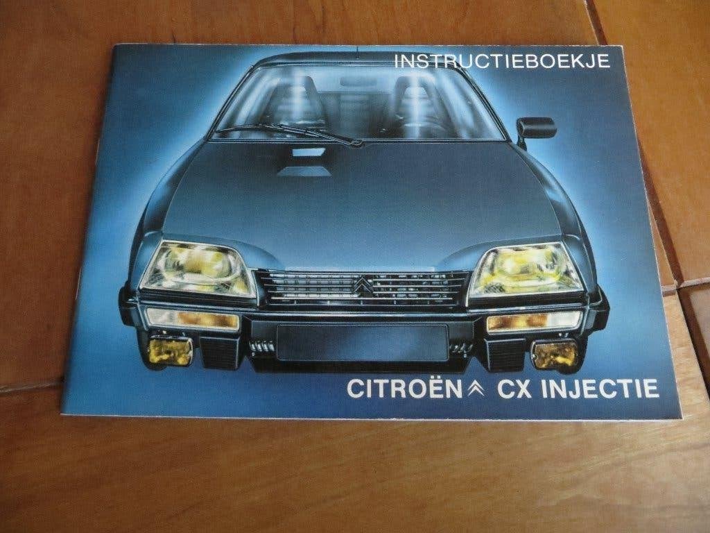 Instructieboek Citroen CX Injectie, CX Prestige 1980, nieuw!, Ophalen of Verzenden